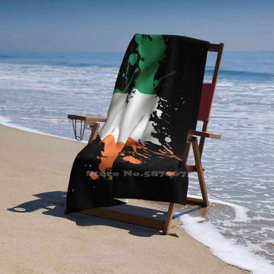 Tri-colour Beach Towel
