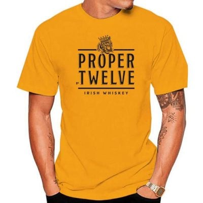 Alternative view of Proper Twelve 2018 Irish Whiskey Logo T-Shirt