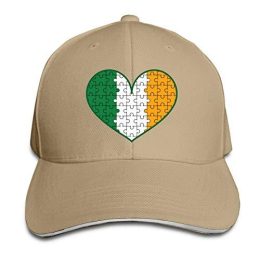 Irish Flag Heart Cap
