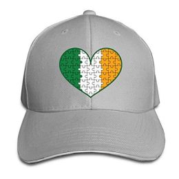 Irish Flag Heart Cap