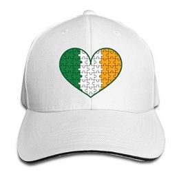 Irish Flag Heart Cap