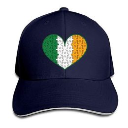 Irish Flag Heart Cap