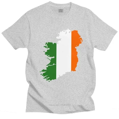 Ireland Flag Map T-shirt