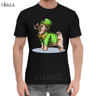 Pug Dog Ireland St. Patrick's Day T-shirt Pug Dog Ireland St. Patrick's Day T-shirt