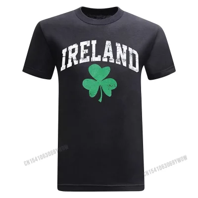 Alternative view of Irish Shamrock T-shirt