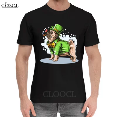 Pug Dog Ireland St. Patrick's Day T-shirt Pug Dog Ireland St. Patrick's Day T-shirt