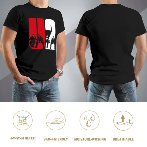 U2 Irish Rock Band T-shirt - Image 2