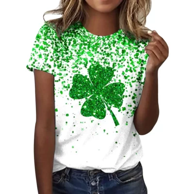 Alternative view of Ireland Trifolium T-shirt