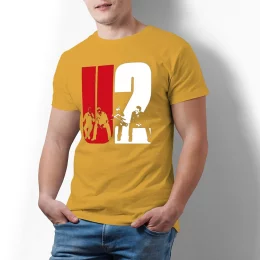 U2 Irish Rock Band T-shirt