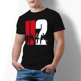 U2 Irish Rock Band T-shirt
