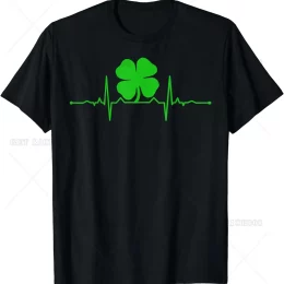 Heartbeat Irish Clover T-shirt