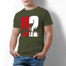 U2 Irish Rock Band T-shirt