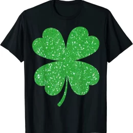 Glitter Shamrock Day T-shirt