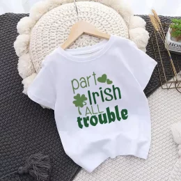 Part Irish All Trouble Print T-shirt