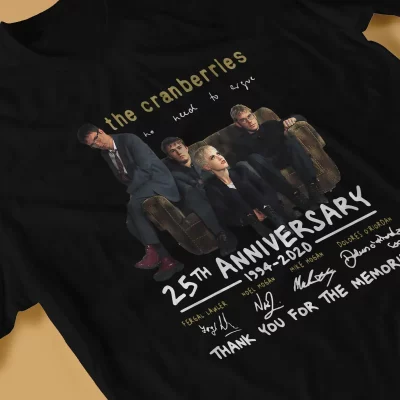 Cranberries 25th Anniversary T-shirt