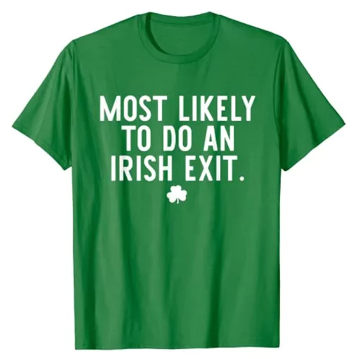 Irish Exit Humor T-shirt
