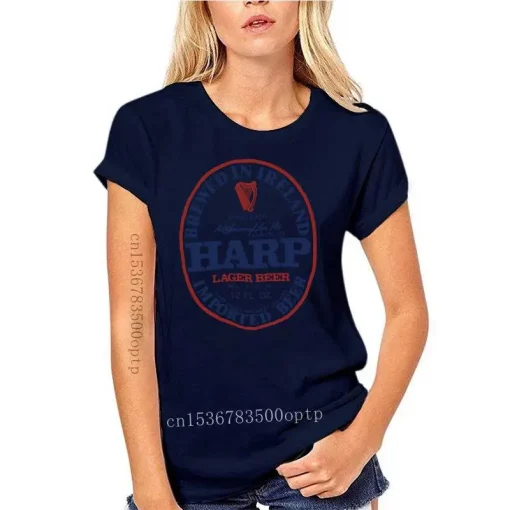 1980s Harp Lager T-shirt - Image 6