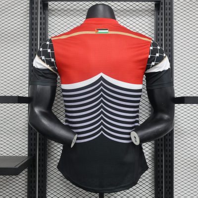 Alternative view of Palestinian Football Federation Special Edition 2023-2024 Jersey - Black