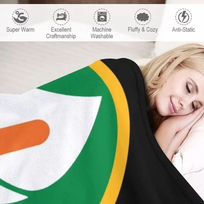 Easter Rising - 1916 Lily Throw Blanket