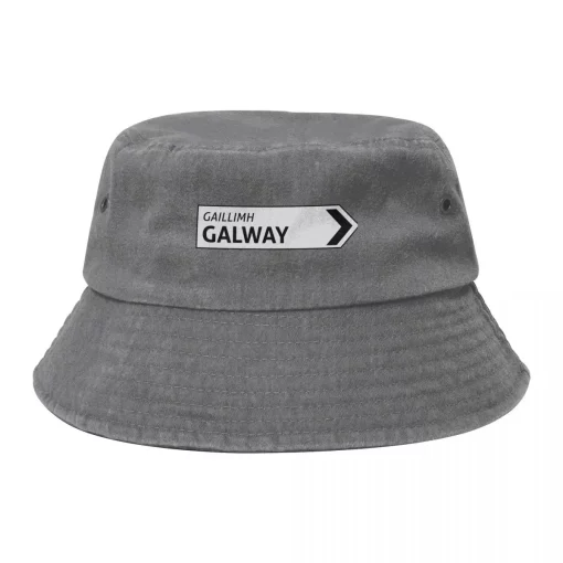 Galway Irish Sign Post Bucket Hat - Image 8