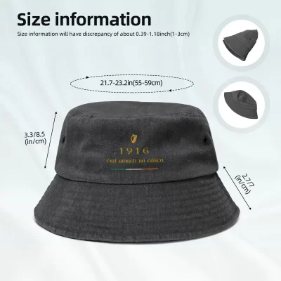 1916 Easter Rising Commemoration Bucket Hat 1916 Easter Rising Commemoration Bucket Hat