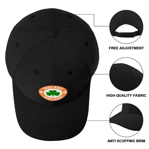 Ireland Football Baseball Hat - Image 3