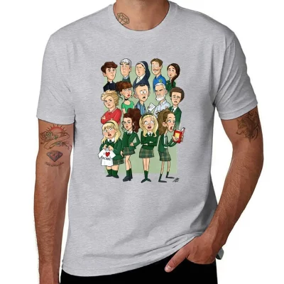 Derry Girls Cartoon Cast T-Shirt Derry Girls Cartoon Cast T-Shirt