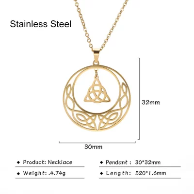 Irish Celtic Pendant Necklace Irish Celtic Pendant Necklace