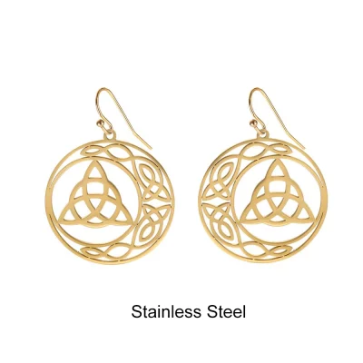 Alternative view of Irish Celtic Pendant Necklace