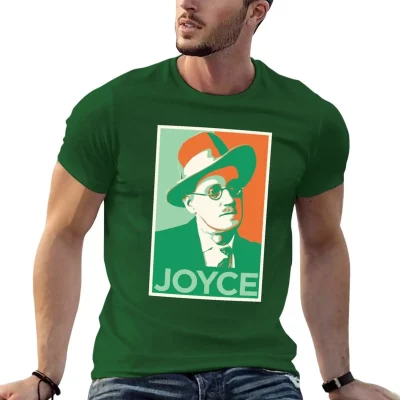 Alternative view of James Joyce Pop Art T-Shirt
