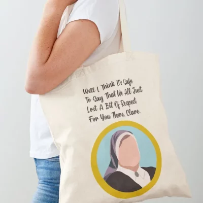 Alternative view of Derry Girls Sister Michael Quote Clare Tote Bag