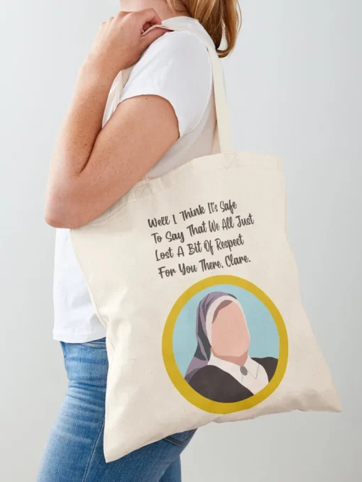 Derry Girls Sister Michael Quote Clare Tote Bag - Image 2