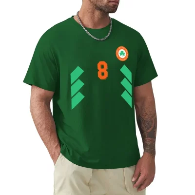 Alternative view of Irish Football Jersey-Inspired T-Shirt