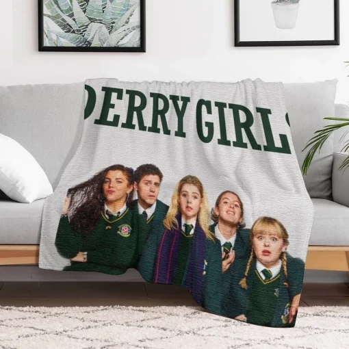 Derry Girls Cast Blanket - Image 2