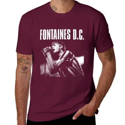 Fontaines D.C. Lead Singer Graphic T-Shirt Fontaines D.C. Lead Singer Graphic T-Shirt