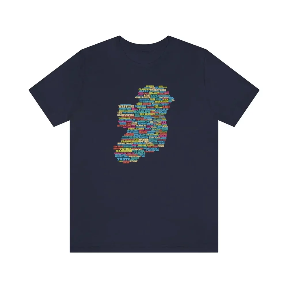 Irish Music Map T-Shirt