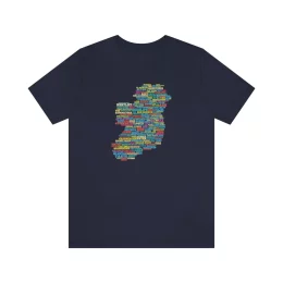 Irish Music Map T-Shirt