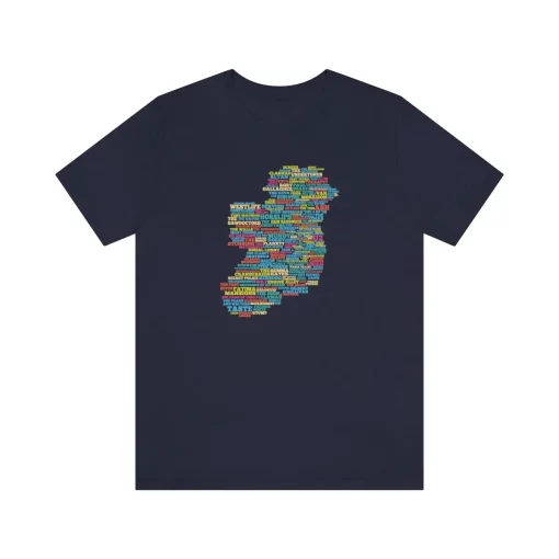 Irish Music Map T-Shirt