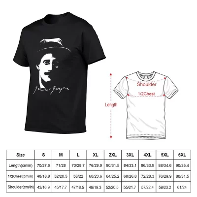 Alternative view of James Joyce Portrait T-Shirt