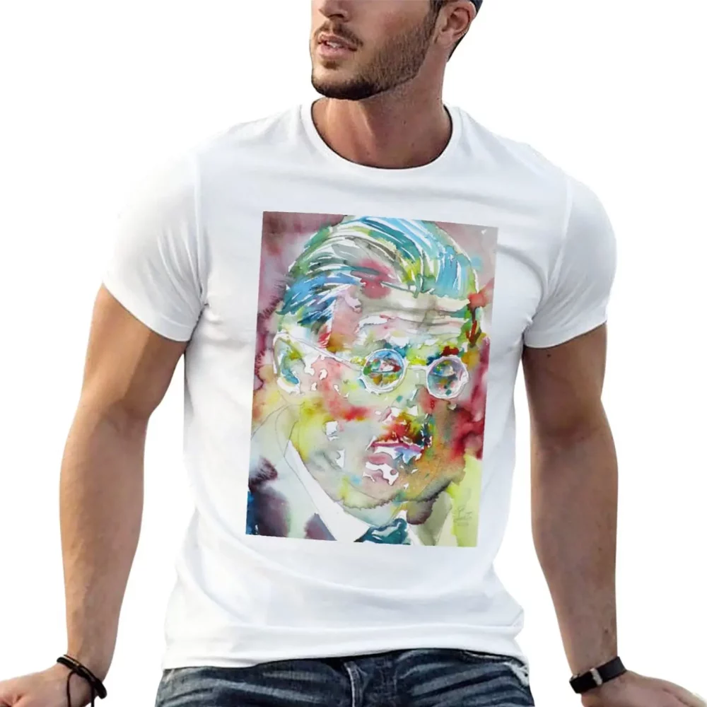 James Joyce Watercolor T-Shirt