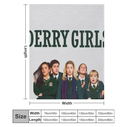 Derry Girls Cast Blanket - Image 3