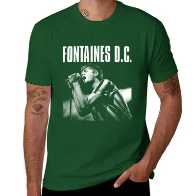 Fontaines D.C. Lead Singer Graphic T-Shirt Fontaines D.C. Lead Singer Graphic T-Shirt
