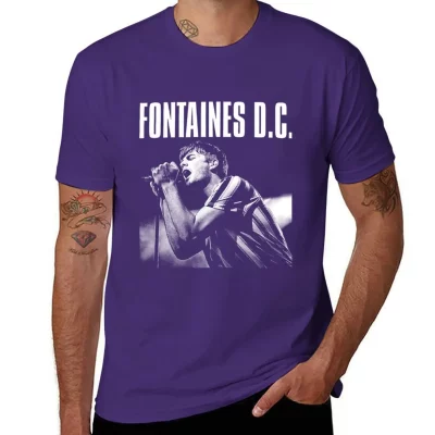 Fontaines D.C. Lead Singer Graphic T-Shirt Fontaines D.C. Lead Singer Graphic T-Shirt