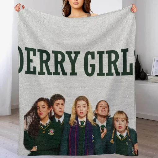 Derry Girls Cast Blanket