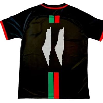 Alternative view of Palestinian 2024/25 Black Jersey
