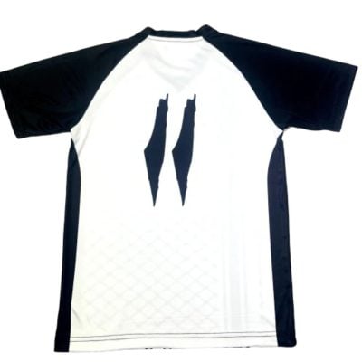 Alternative view of Palestine 2024/25 Black And White Jersey
