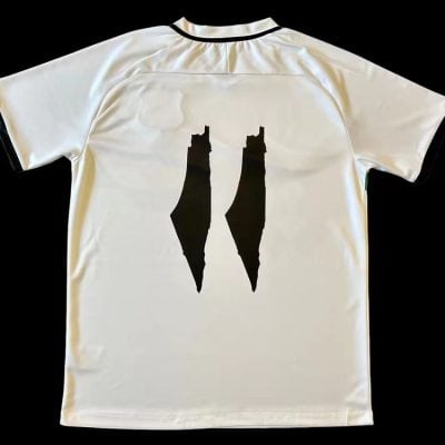 Alternative view of Palestine 2024/25 Retro Stripe Jersey