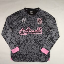 Palestinian Long Sleeve 2023/24 Camouflage Gray Black Jersey
