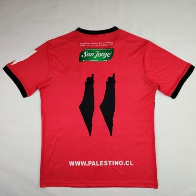 Alternative view of Palestine 2022/23 Red Special Edition Jersey