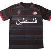 Palestine 2023-24 Black And Gray Jersey